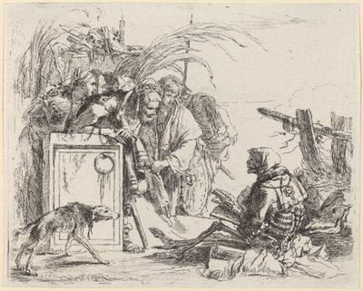 La Mort donnant audience - Giovanni Battista Tiepolo