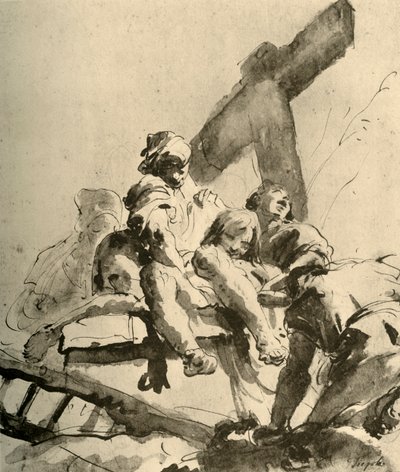 Descente de croix - Giovanni Battista Tiepolo