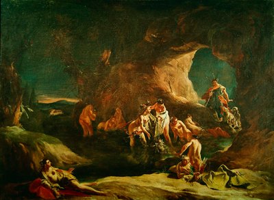 Diane et Actéon, vers 1720-21 - Giovanni Battista Tiepolo