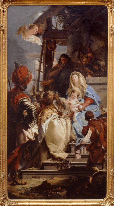 Die Anbetung der Könige - Giovanni Battista Tiepolo