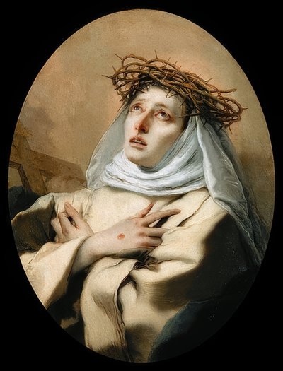Sainte Catherine de Sienne - Giovanni Battista Tiepolo