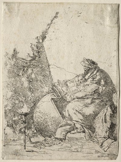 Fantasies : Le Philosophe - Giovanni Battista Tiepolo