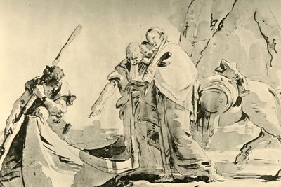 Fuite en Égypte, avant 1752, 1928 - Giovanni Battista Tiepolo