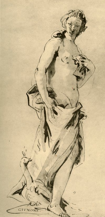 Junon, milieu du 18ème siècle, 1928 - Giovanni Battista Tiepolo