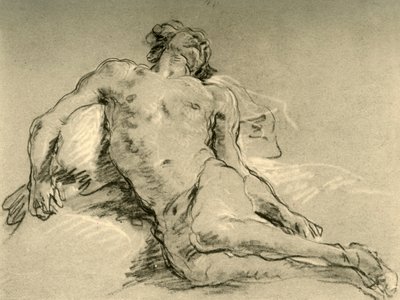 Nu reposant, milieu du XVIIIe siècle, 1928 - Giovanni Battista Tiepolo