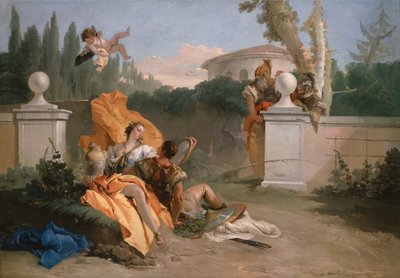 Rinaldo et Armida dans son jardin - Giovanni Battista Tiepolo