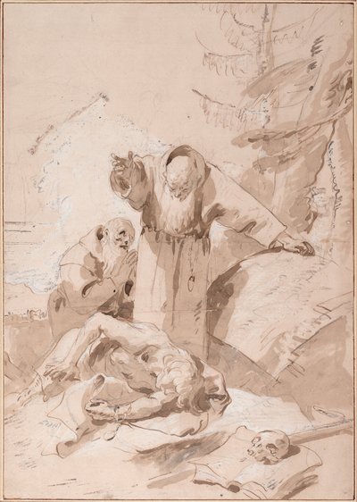 Saint Fidelis de Sigmarigen et Saint Joseph de Leonessa - Giovanni Battista Tiepolo