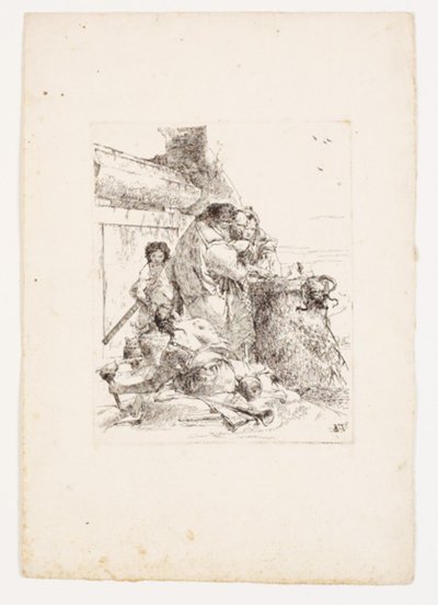 Le sacrifice du serpent - Giovanni Battista Tiepolo