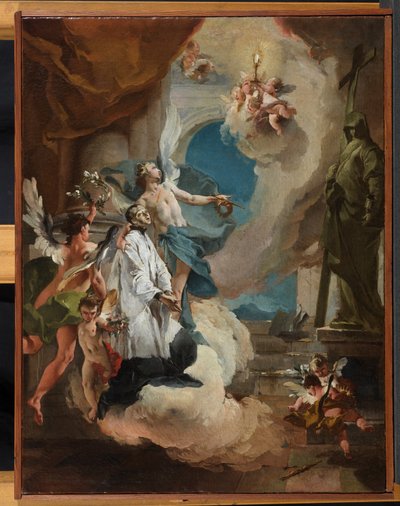 Saint Louis de Gonzague en gloire, vers 1726 - Giovanni Battista Tiepolo