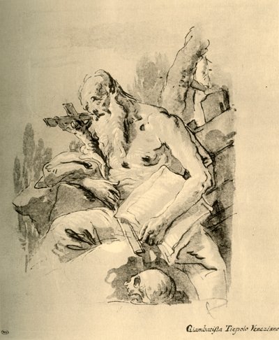Saint Jérôme - Giovanni Battista Tiepolo