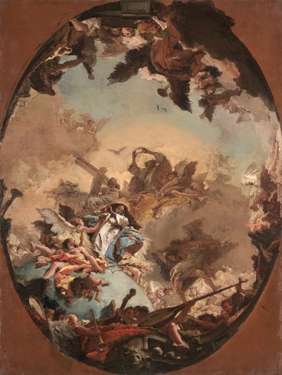Le couronnement de la Vierge - Giovanni Battista Tiepolo