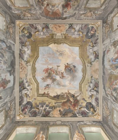 La Chute des Démons, Histoires de Scipion, détail, 1731 (détail) - Giovanni Battista Tiepolo