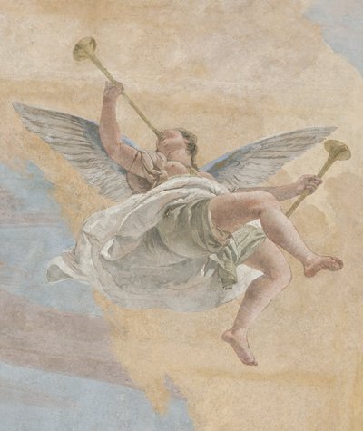 La Chute des Démons, Histoires de Scipion, (détail), 1731 - Giovanni Battista Tiepolo