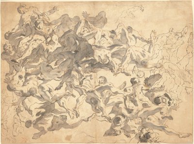 La chute des anges rebelles - Giovanni Battista Tiepolo