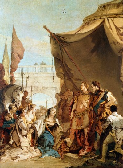 La famille de Darius devant Alexandre - Giovanni Battista Tiepolo
