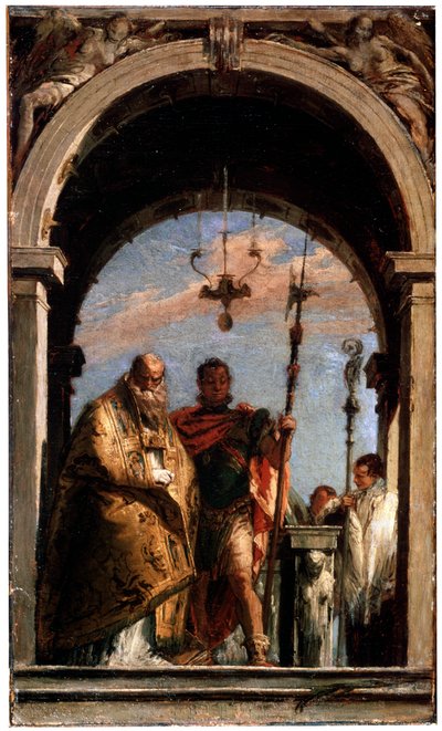 Deux saints, 1740-1745 - Giovanni Battista Tiepolo