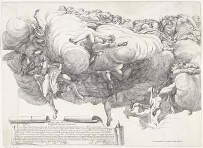 Ascension de Marie (partie gauche) - Giovanni Battista Vanni