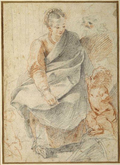 La Sainte Famille - Giovanni Battista Vanni