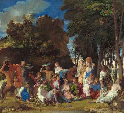 La fête des dieux - Giovanni Bellini