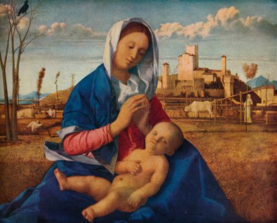 Madone des Prairies, vers 1500 - Giovanni Bellini