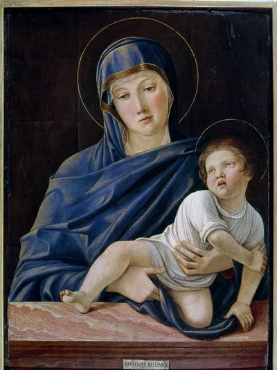 Notre-Dame Lochis. Madone et Enfant - Giovanni Bellini