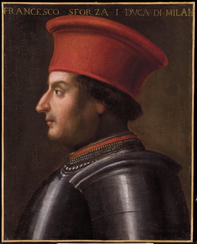 Portrait de Francesco Sforza - Giovanni Bellini