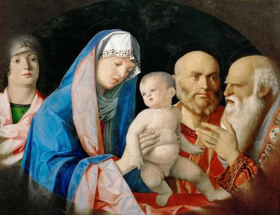 La présentation au temple, avec Anne la prophétesse - Giovanni Bellini