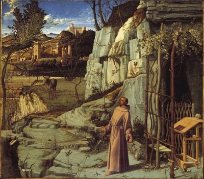 Saint François dans le désert - Giovanni Bellini