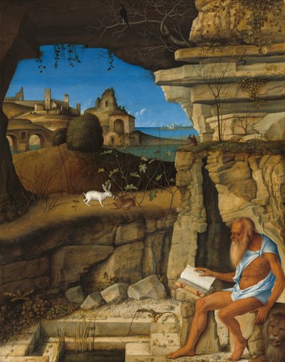 Saint Jérôme lisant, 1505 - Giovanni Bellini