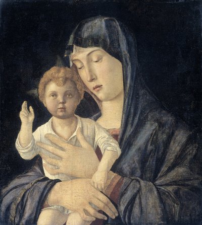 Vierge avec enfant bénissant debout, 1470-1480 - Giovanni Bellini