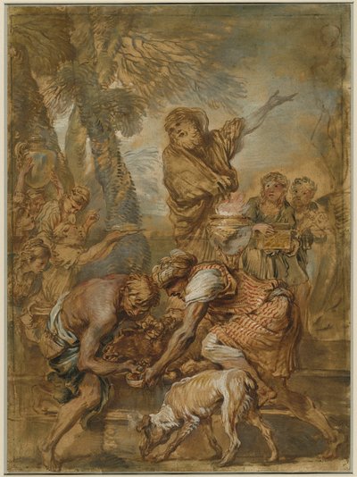 Un sacrifice païen - Giovanni Benedetto Castiglione