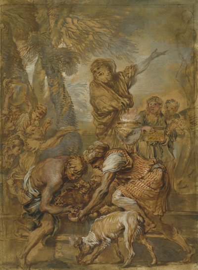 Un sacrifice païen, c.1645-50 - Giovanni Benedetto Castiglione
