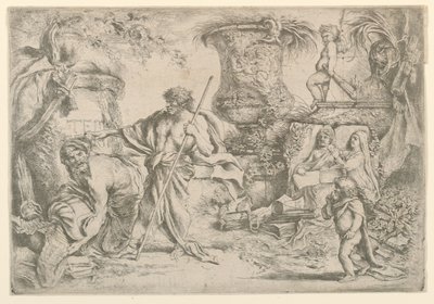 Allégorie de la transience - Giovanni Benedetto Castiglione
