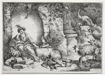 La Mélancolie - Giovanni Benedetto Castiglione