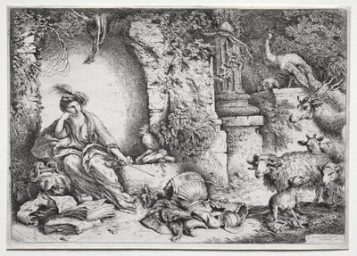 La Mélancolie, vers 1660-1665 - Giovanni Benedetto Castiglione