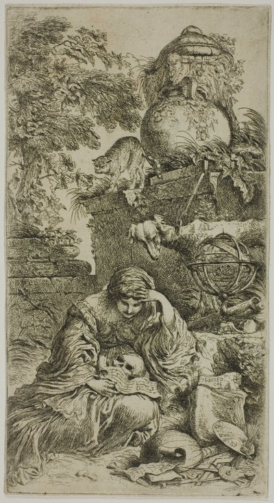 Mélancolie - Giovanni Benedetto Castiglione