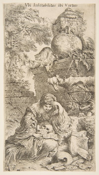 Mélancolie - Giovanni Benedetto Castiglione