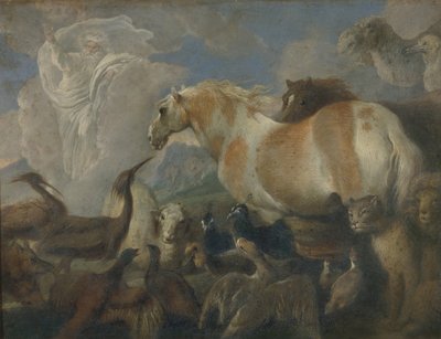 La Création, milieu du 17e siècle - Giovanni Benedetto Castiglione