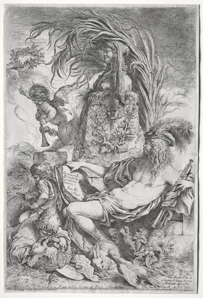 Le Génie de Castiglione, 1648 - Giovanni Benedetto Castiglione