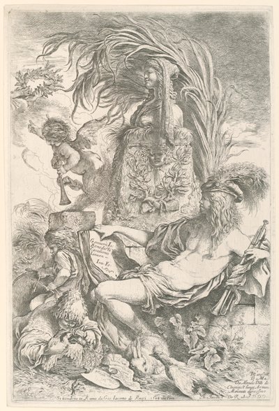 Le Génie du peintre - Giovanni Benedetto Castiglione