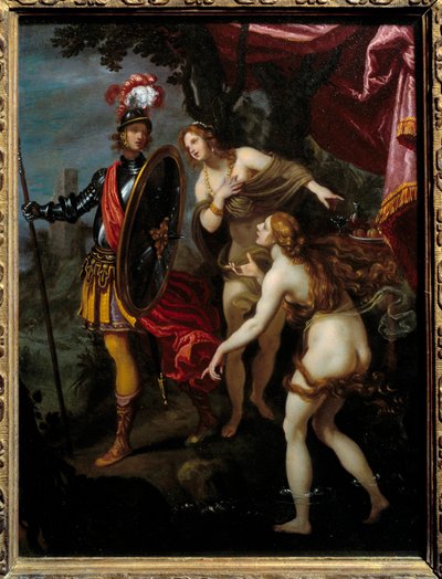 Carlo et Ubaldo allant délivrer Rinaldo - Giovanni Biliverti
