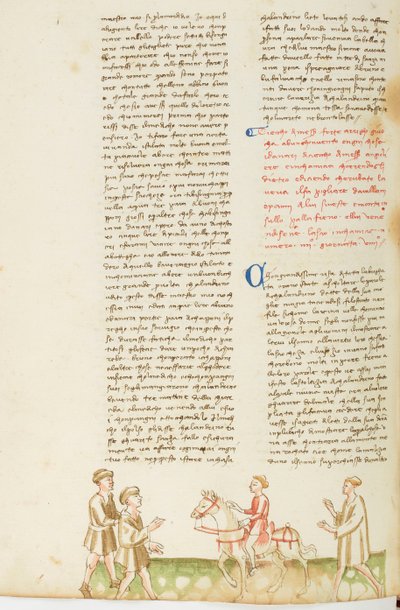 Décaméron, Cecco Angiolieri pris pour un voleur , Neuvième journée, nouvelle 4. - Giovanni Boccaccio