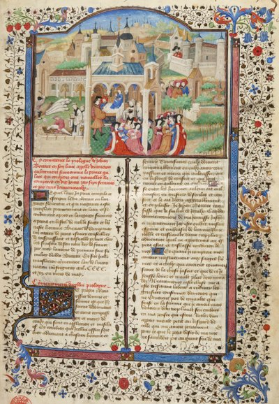Décaméron, Départ des conteurs du Décaméron de Florence - Giovanni Boccaccio
