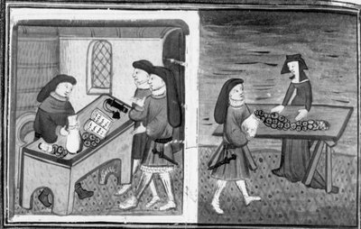 Décaméron, Guasparruolo prête de l’argent à Gulfardo ; Gulfardo remet l’argent à Ambrogia. Huitième journée, nouvelle 1 - Giovanni Boccaccio
