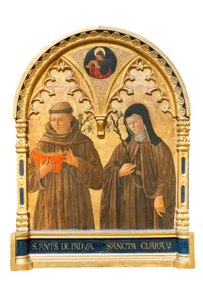 Saint Antoine de Padoue et Sainte Claire d