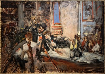Aux Folies Bergère - Giovanni Boldini