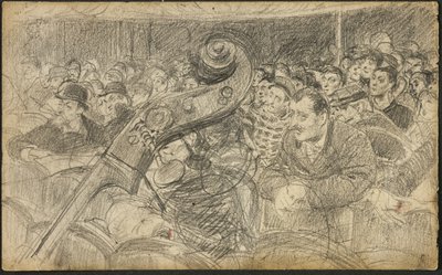Public à un théâtre parisien II - Giovanni Boldini