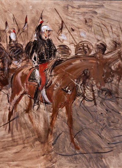 Dragons à cheval - Giovanni Boldini
