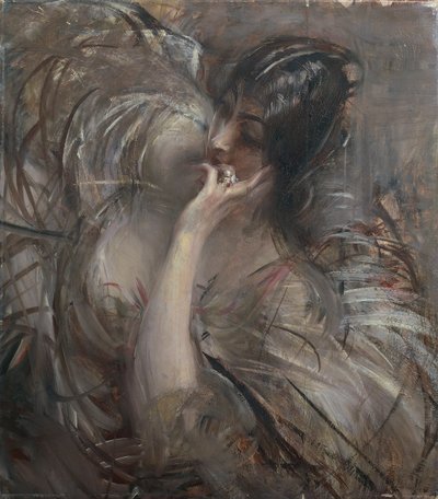 Italie, Portrait de Madame De Joss - Giovanni Boldini