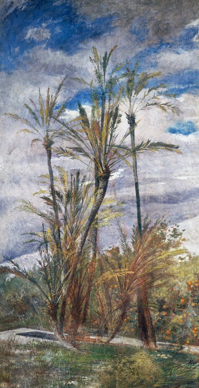 Palmiers et orangers - Giovanni Boldini